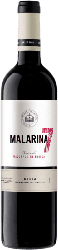 6,95 € Бесплатная доставка | Красное вино Vallobera Malarina 7 D.O.Ca. Rioja