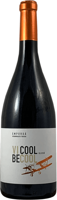 Free Shipping | Red wine Celler Porta de L'albera Be Cool Selecció D.O. Empordà Catalonia Spain Merlot, Syrah, Grenache 75 cl