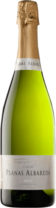 Envoi gratuit | Blanc mousseux Planas Albareda Brut D.O. Cava Espagne Macabeo, Xarel·lo, Parellada 75 cl