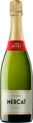 Molí Parellada Mercat Природа Брута Cava Резерв 75 cl