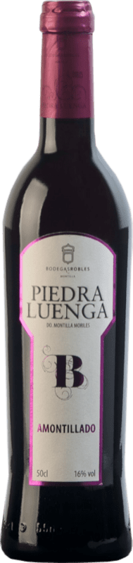 11,95 € | Крепленое вино Robles Piedra Luenga Amontillado D.O. Montilla-Moriles Испания Pedro Ximénez Специальная бутылка 5 L