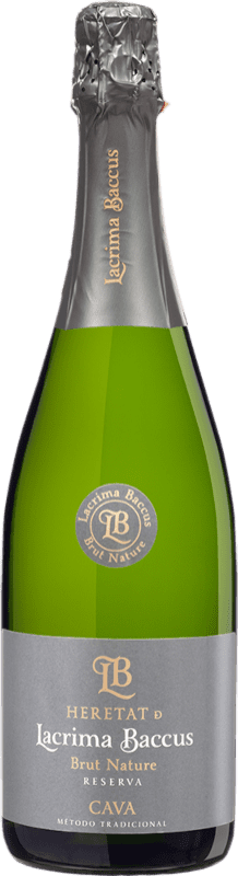 8,95 € | Белое игристое Lavernoya Lacrima Baccus Heretat Природа Брута D.O. Cava Испания Macabeo, Xarel·lo, Parellada 75 cl