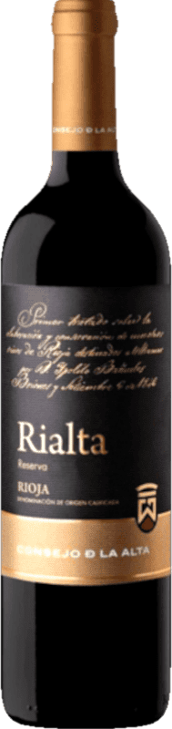 17,95 € Spedizione Gratuita | Vino Rosso Consejo de la Alta Rialta Riserva D.O.Ca. Rioja