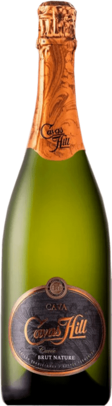 Бесплатная доставка | Белое игристое Hill Cuvée Organic Природа Брута D.O. Cava Испания Macabeo, Xarel·lo, Parellada 75 cl