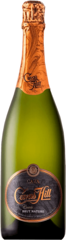 7,95 € 送料無料 | 白スパークリングワイン Hill Organic Cuvée ブルットの自然 D.O. Cava