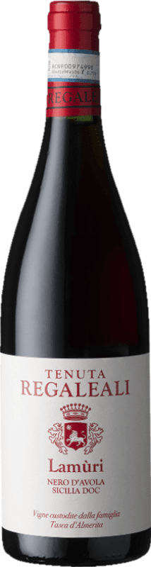 Envoi gratuit | Vin rouge Tasca d'Almerita Tenuta Regaleali Lamùri D.O.C. Sicilia Sicile Italie Nero d'Avola 75 cl