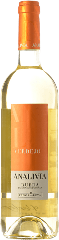 23,95 € Envio grátis | Vinho branco Pagos del Rey Analivia D.O. Rueda Garrafa Magnum 1,5 L