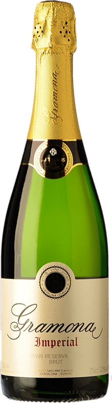 19,95 € Бесплатная доставка | Белое игристое вино Gramona Imperial Corpinnat Половина бутылки 37 cl
