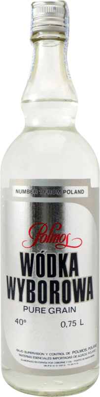 33,95 € Envío gratis | Vodka Wyborowa 1980's Ejemplar Coleccionista