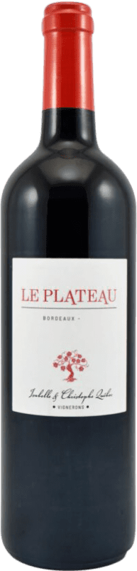 Бесплатная доставка | Красное вино Québec. Le Plateau A.O.C. Bordeaux Франция Merlot — Мерло, Cabernet Franc — Каберне Фран 75 cl