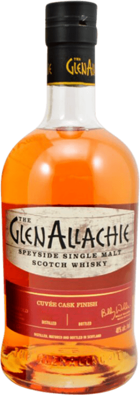 Kostenloser Versand | Whiskey Single Malt Glenallachie Cuvée Cask Finish Großbritannien 70 cl