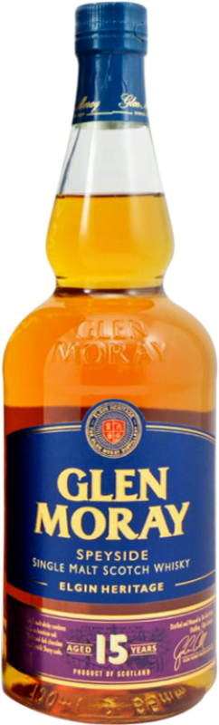 47,95 € | 威士忌单一麦芽威士忌 Glen Moray Elgin Heritage 英国 15 岁 70 cl