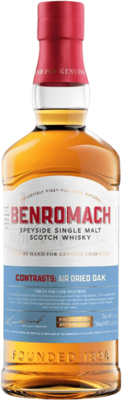 91,95 € Envoi gratuit | Single Malt Whisky Benromach Contrast Air Dried Oak