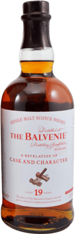 Kostenloser Versand | Single Malt Whisky Balvenie A Revelation of Cask and Character Großbritannien 19 Jahre 70 cl