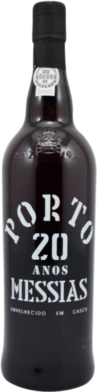 Free Shipping | Fortified wine Messias I.G. Porto Portugal Touriga Franca, Touriga Nacional, Tinta Roriz, Caíño Black, Tinta Barroca 20 Years 75 cl