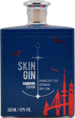 Gin Skin Gin. Hamburg Edition Garrafa Medium 50 cl