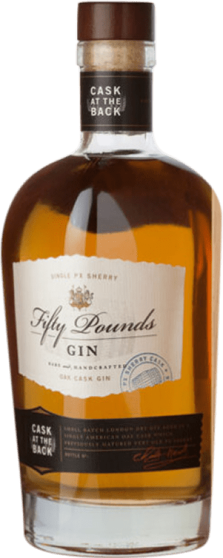Envio grátis | Genever Gin Marussia Fifty Pounds at the Back Cask — Barrica Reino Unido 70 cl
