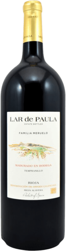 25,95 € 免费送货 | 红酒 Lar de Paula Madurado 年轻的 D.O.Ca. Rioja 瓶子 Magnum 1,5 L