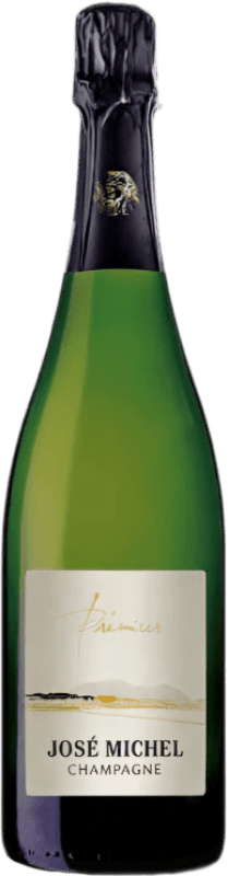 Envío gratis | Espumoso Blanco José Michel Prémices A.O.C. Champagne Francia Chardonnay, Pinot Meunier 75 cl