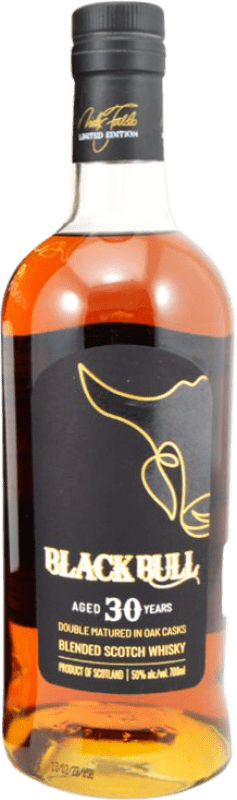 Free Shipping | Whisky Blended Duncan Taylor Black Bull Nick Faldo Limited Edition United Kingdom 30 Years 70 cl