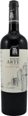 Valdeorite Rutas del Arte Tempranillo Syrah Vino de la Tierra de Extremadura 75 cl