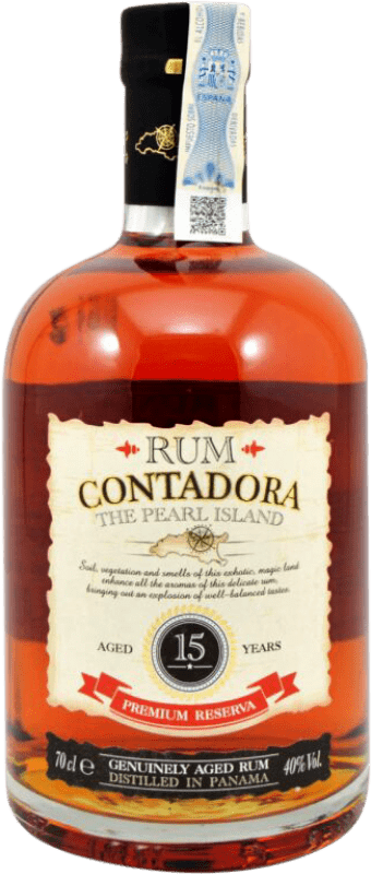 Envío gratis | Ron Bodegas de América Contadora Panamá 15 Años 70 cl