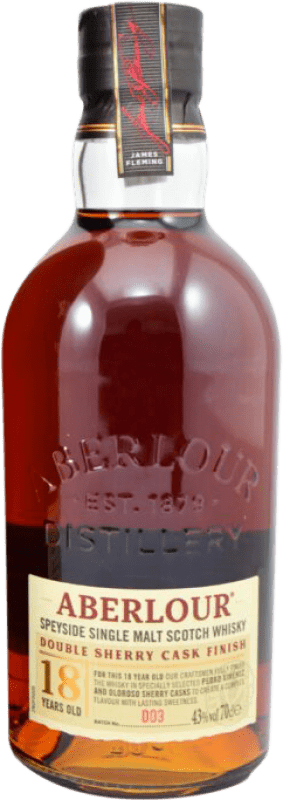 175,95 € Envoi gratuit | Whisky Single Malt Aberlour Double Sherry Cask Finish 18 Ans