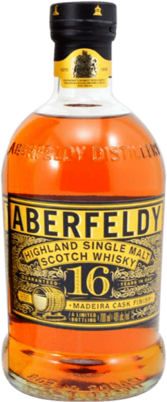 119,95 € Бесплатная доставка | Виски из одного солода Aberfeldy Madeira Cask 16 Лет