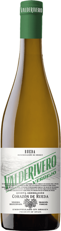 8,95 € Spedizione Gratuita | Vino Bianco Marqués del Atrio Valderivero D.O. Rueda