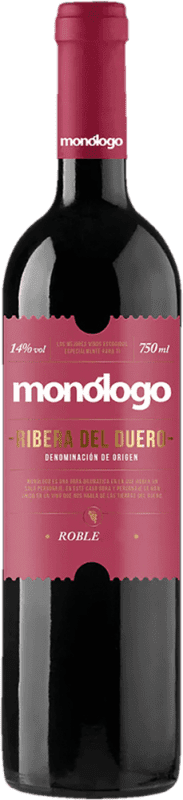 送料無料 | 赤ワイン Monólogo Laguardia オーク D.O. Ribera del Duero スペイン Tempranillo 75 cl