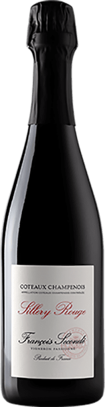 59,95 € Spedizione Gratuita | Spumante rosso Francois Secondé Coteaux Champenoise Sillery Tinto A.O.C. Champagne
