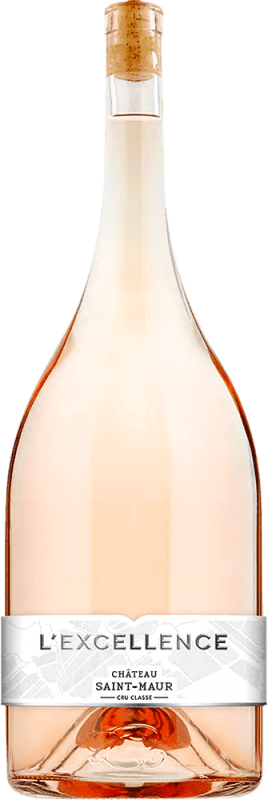 402,95 € | 玫瑰酒 Château Saint Maur Excellence Rosé A.O.C. Côtes de Provence 普罗旺斯 法国 Syrah, Monastrell, Grenache Tintorera, Carignan, Cinsault, Rolle, Tibouren 皇家瓶-Mathusalem 6 L