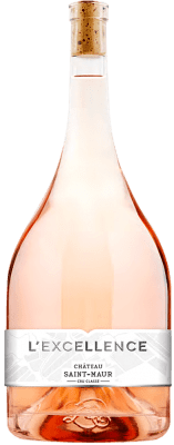 Château Saint Maur Excellence Rosé Côtes de Provence ボトル Jéroboam-ダブルマグナム 3 L