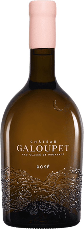 82,95 € Envío gratis | Vino Rosado Château Galoupet A.O.C. Côtes de Provence