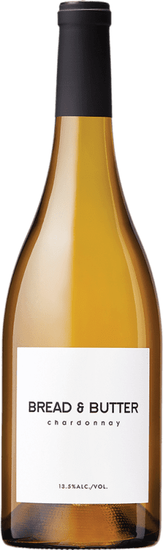 免费送货 | 白酒 Bread & Butter Blanco I.G. California 加州 美国 Chardonnay 75 cl