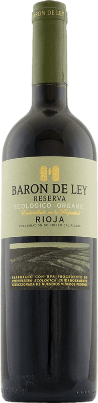 19,95 € Kostenloser Versand | Rotwein Barón de Ley Ecológico Reserve D.O.Ca. Rioja Ökologisch