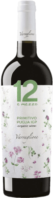 Varvaglione 12 e Mezzo Tinto Ecológico Primitivo Puglia Ökologisch 75 cl