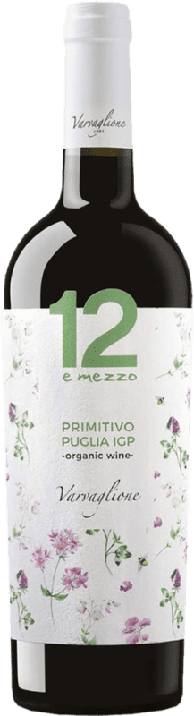 17,95 € Kostenloser Versand | Rotwein Varvaglione 12 e Mezzo Tinto Ecológico I.G.T. Puglia Ökologisch