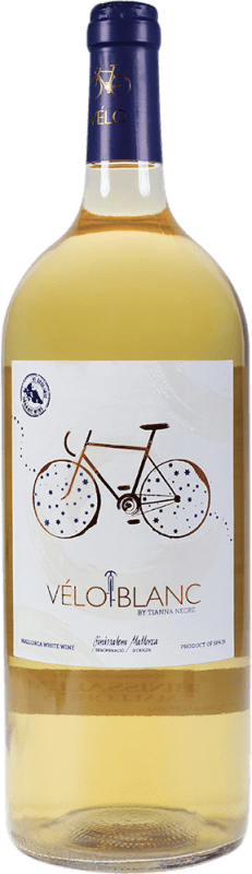 38,95 € 送料無料 | 白ワイン Tianna Negre Véloblanc I.G.P. Vi de la Terra de Mallorca Eco — エコ ビオ オーガニック マグナムボトル 1,5 L