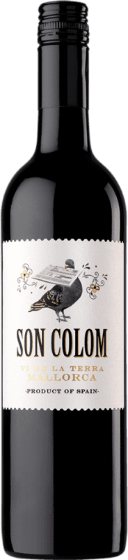 Envoi gratuit | Vin Rouge Family Owned Son Colom I.G.P. Vi de la Terra de Mallorca Majorque Espagne Tempranillo, Merlot, Syrah, Cabernet Sauvignon, Callet, Mantonegro 75 cl