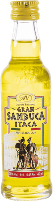 Licores Antonio Nadal Sambuca Ítaca Yellow Botellín Miniatura 4 cl