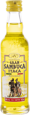 2,95 € | Sambuca Antonio Nadal Sambuca Ítaca Yellow Spain Miniature Bottle 4 cl