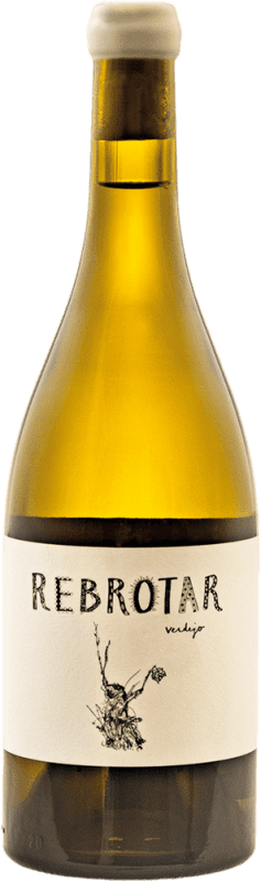 Envoi gratuit | Vin Blanc Rebrotar D.O. Rueda Espagne Verdejo 75 cl