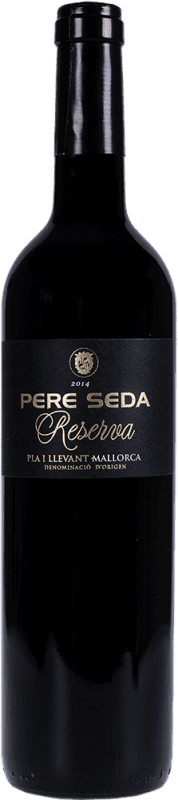 Бесплатная доставка | Красное вино Pere Seda Tinto Резерв D.O. Pla i Llevant Испания Merlot, Syrah, Cabernet Sauvignon, Callet 75 cl