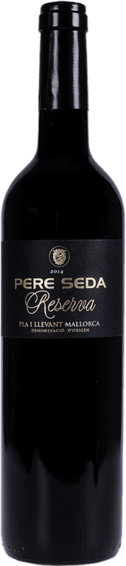 16,95 € | Red Wine Pere Seda Reserve — Aged D.O. Pla i Llevant Spain Merlot, Syrah — Shiraz, Cabernet Sauvignon, Callet 75 cl