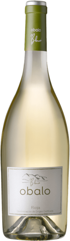 Бесплатная доставка | Белое вино Obalo Blanco D.O.Ca. Rioja Ла-Риоха Испания Viura 75 cl