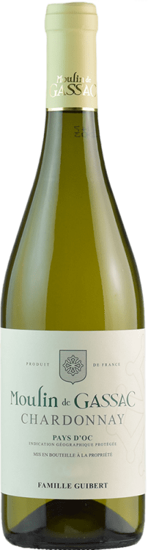 送料無料 | 白ワイン Moulin de Gassac Blanco I.G.P. Vin de Pays d'Oc フランス Chardonnay 75 cl