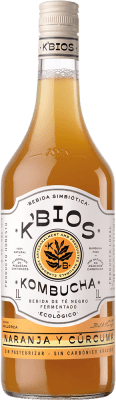 Softdrinks K-Bios 1 L Cúrcuma — Kurkuma, Naranja — Orange, Kombucha