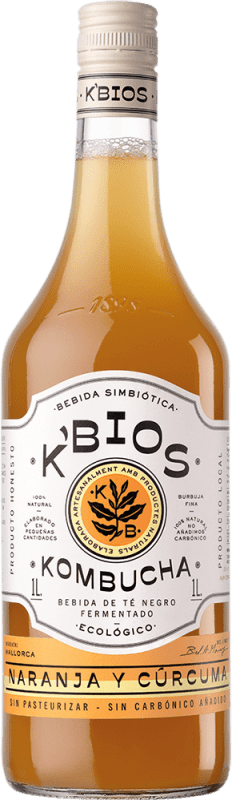 Envío gratis | Refrescos K-Bios Kombutxa Naranja y Cúrcuma España 1 L Envío gratis | Refrescos K-Bios Kombutxa Naranja y Cúrcuma España 1 L