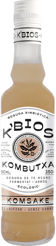 Envoi gratuit | Boissons et Mixers K-Bios Kombutxa Komsake Ecológico Espagne Bouteille Tiers 35 cl Sans Alcool